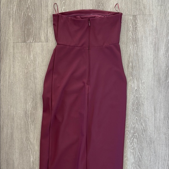 Strapless Midi Dress - Picture 3 of 4